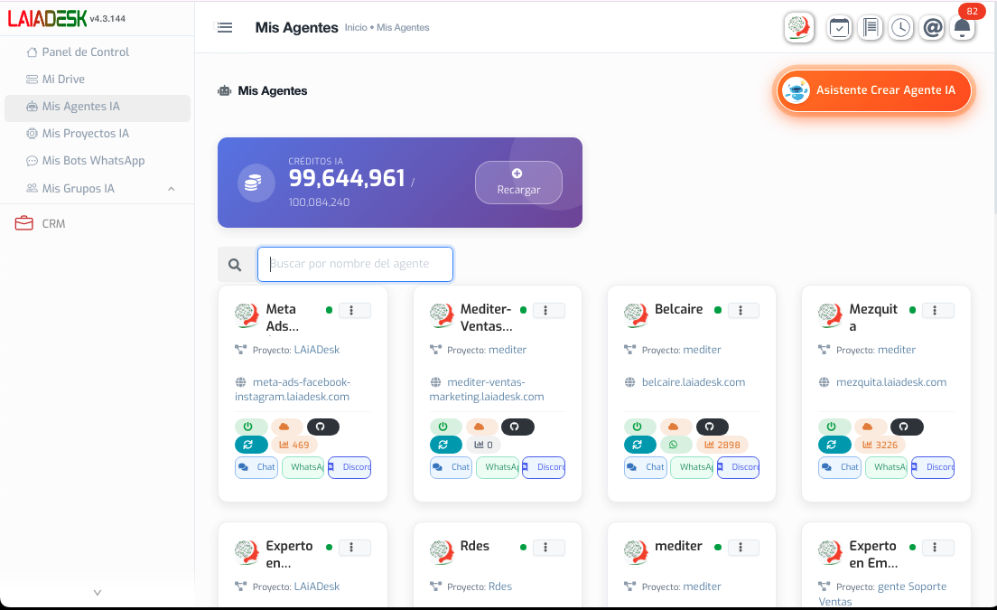 Mis agentes IA
